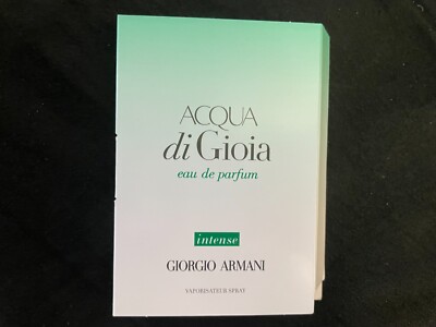 Giorgio Armani Acqua Di Gioia Eau de Parfum EDP Sample Spray Vial 0.04 oz 1.2 ml