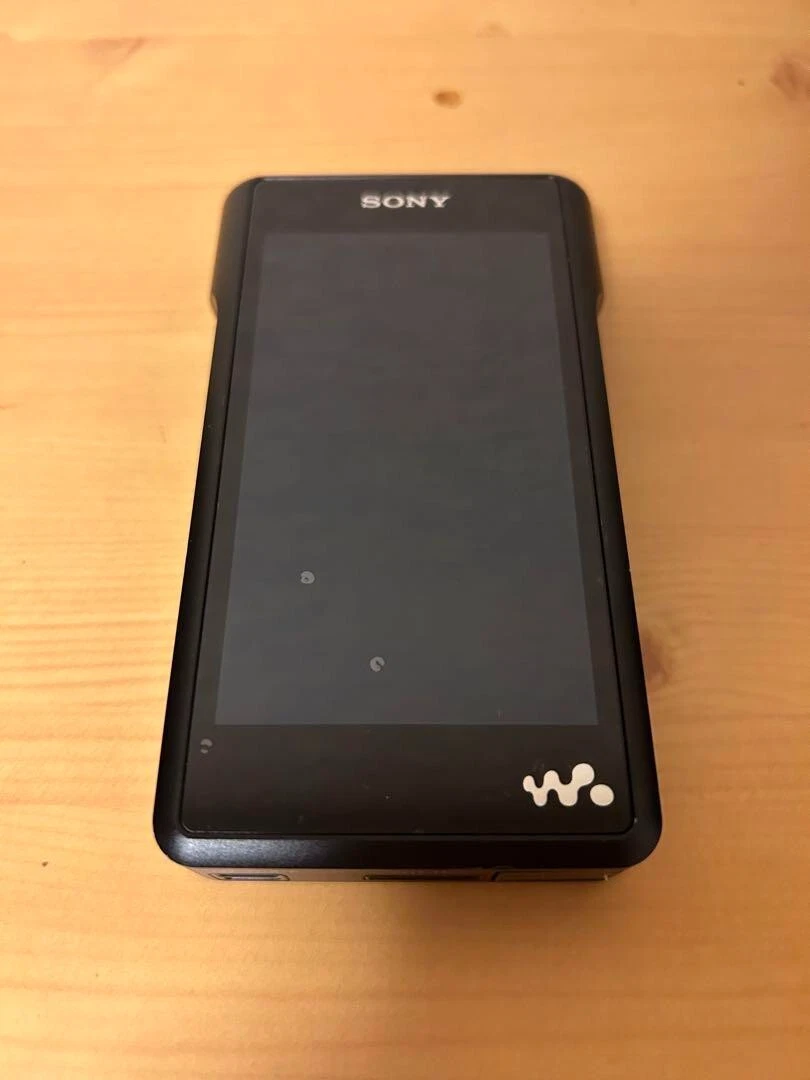 SONY NW-WM1A Black WM1 Series Walkman Digital Audio Player Working