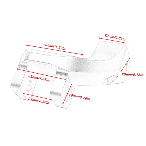 40mm Passenger Footrest Lowering Kit For BMW R1200GS LC/R1250GS/ADV S1000XR 2019 - Picture 2 of 23