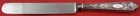 Adam by Lunt Sterling Silver Dinner Knife Blunt 9 3/8" Flatware Heirloom