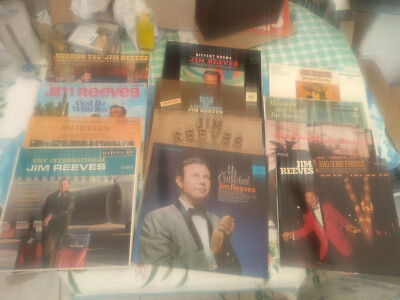 Jim Reeves   LP JOBLOT UK/US/GERMANY NICE CONDITION - BUY ANY 7LPS FOR  £15