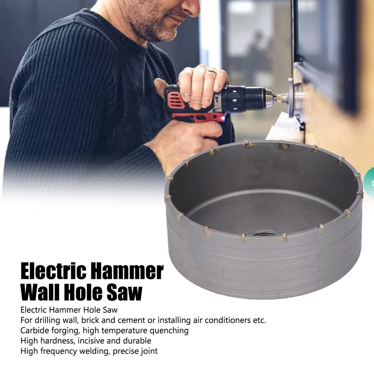Hole saw 2024 for brick wall