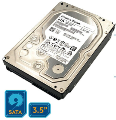 HDD 1TB 4個セット WD (HGST) DC HA210 計4TB Hard Drive HGST 4TB HDS5C4040ALE630 7200RPM 64MB Sata III