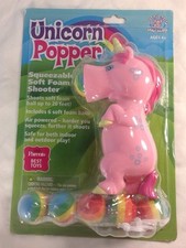 Hog Wild Unicorn Popper White Sunshine Toy Hog Wild Collectable New Sealed