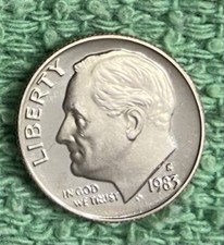 1983-S  **PROOF**  ROOSEVELT DIME - NICE COIN - L@@K AT PICTURES!!!!!