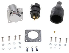 8605688 ZeroStart Weatherproof Field-Wired Rececptacle w/ 4 Hole Flange 120V 15A