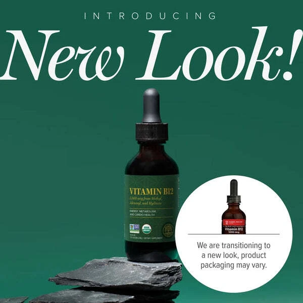 Vitamin B12, 5000 mcg, 3-in-1 Organic Liquid Vitamin B12, 60-Day Supply (2 Oz) - Image 2 of 4