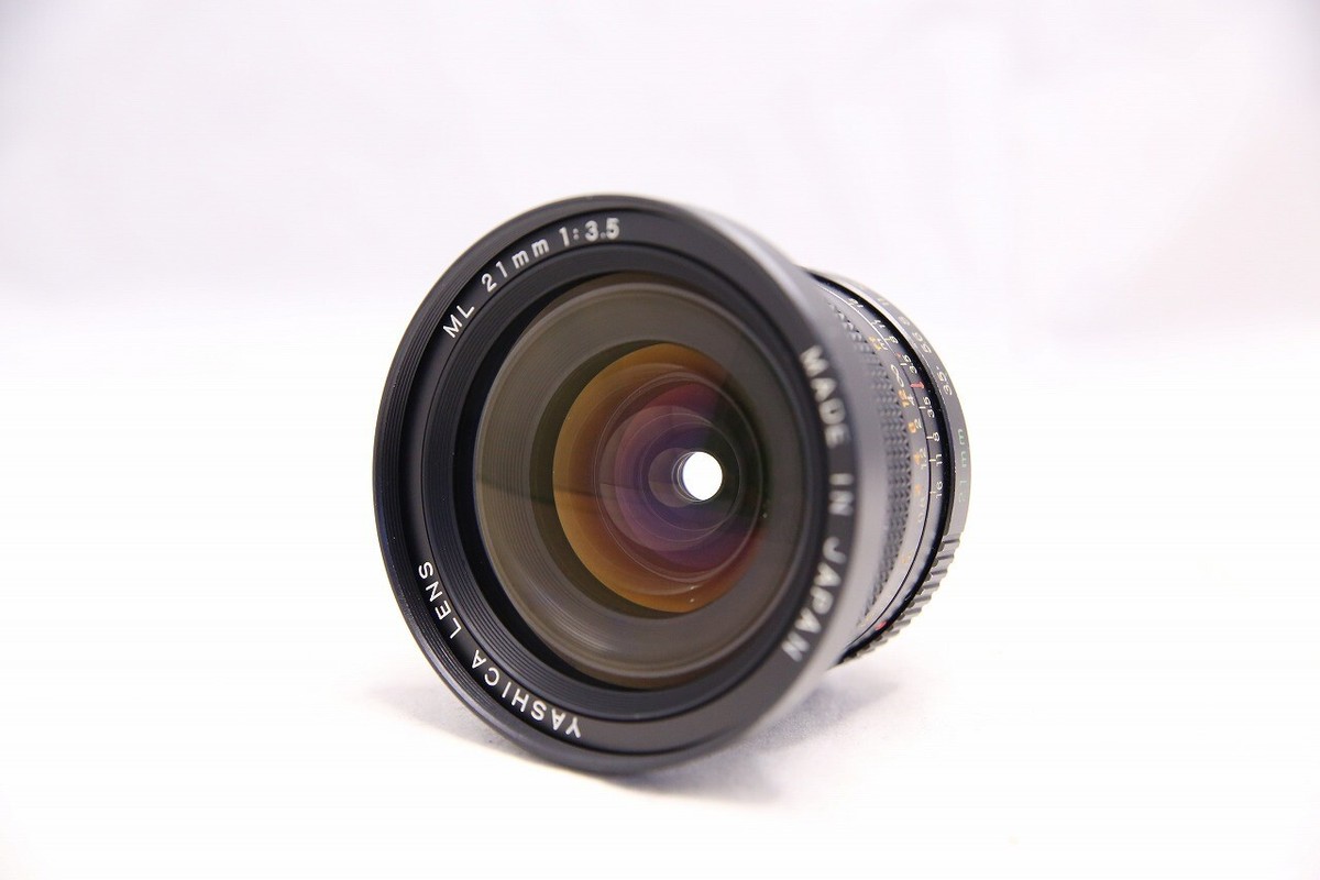 【ジャンク】YASHICA ML 21mm f/3.5 F3.5 Opt MINT ] Yashica ML 21mm F/3.5 Wide Angle lens C/Y Contax