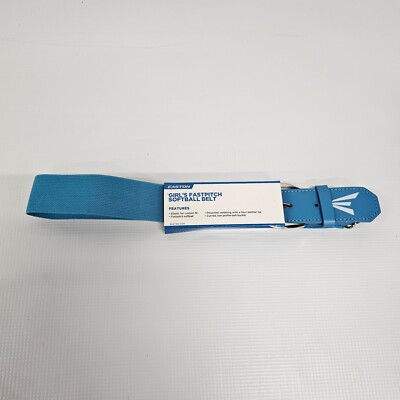 Ceinture Easton Softball Fastpitch Filles - 22-30 Pouces - Bleu Vif - Neuf (emballage Abîmé)