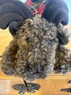 Marvin The Moose w Winter Scarf By Russ Vintage Plush Toy Stuffed Animal — photo 4