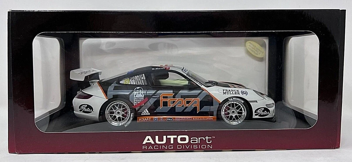1/18 AUTOArt Porsche 997 911 GT3 Cup #33 PCCA Zhu Hai China Marsh 80782 (ea1)