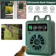 Outdoor Ultrasonic Anti-Barking Device Dog Bark Control Sonic Silencer US NEW