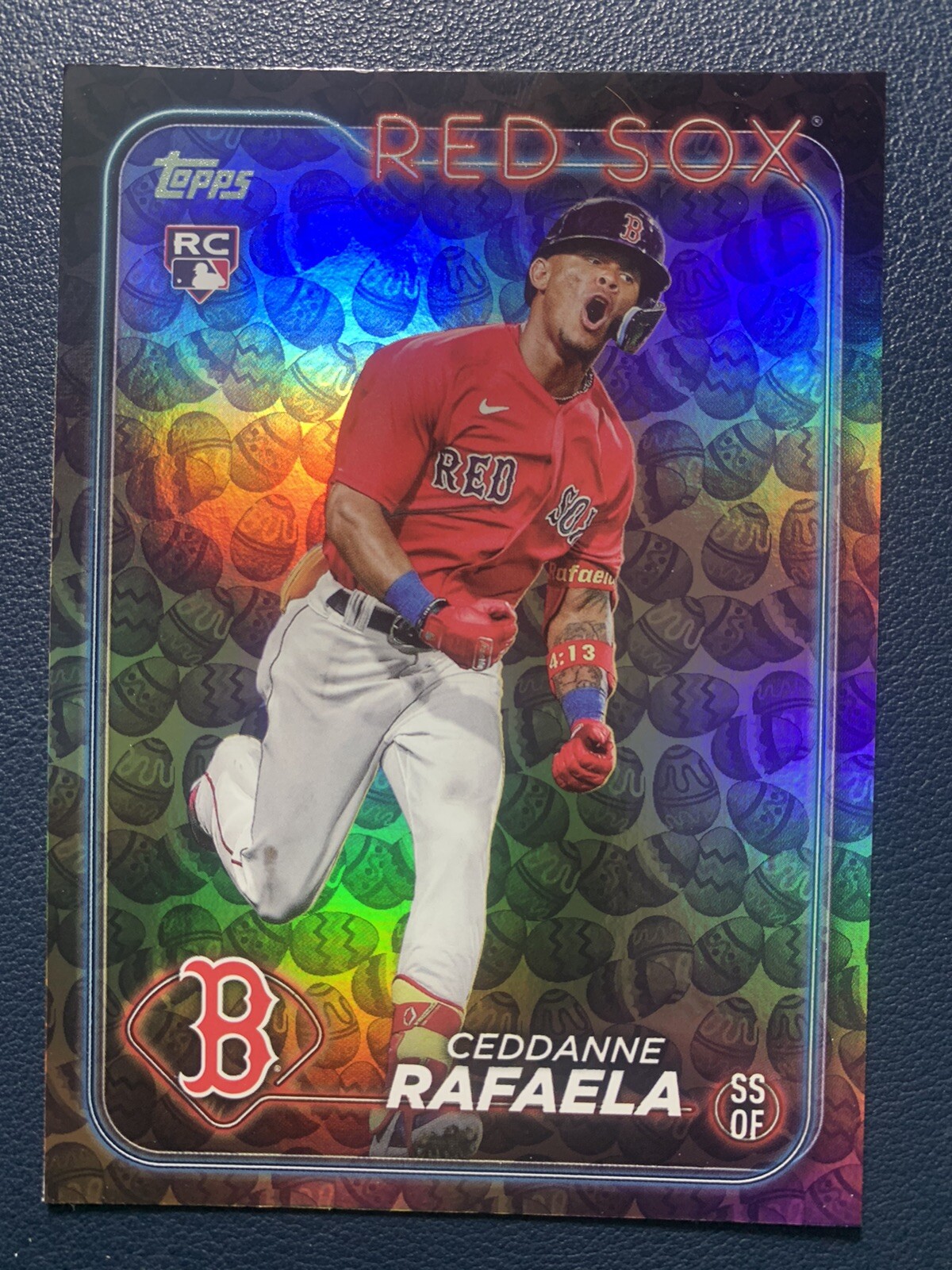 Ceddanne Rafaela 2024 Topps Easter Eggs #313 SP RC ROOKIE CLEAN