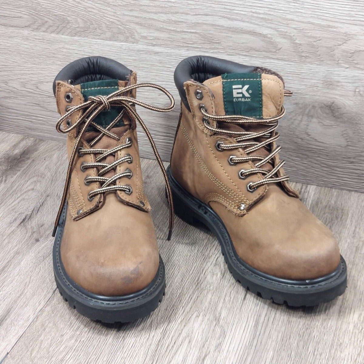 EK Eurbak Men Adult Insulated Water Oil Resistant Leather 