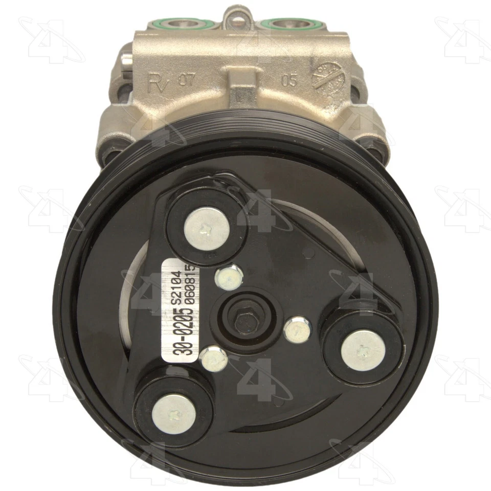 Compresor de aire acondicionado 4 estaciones para Ford Focus 2003-2007 Foto 2 de 4