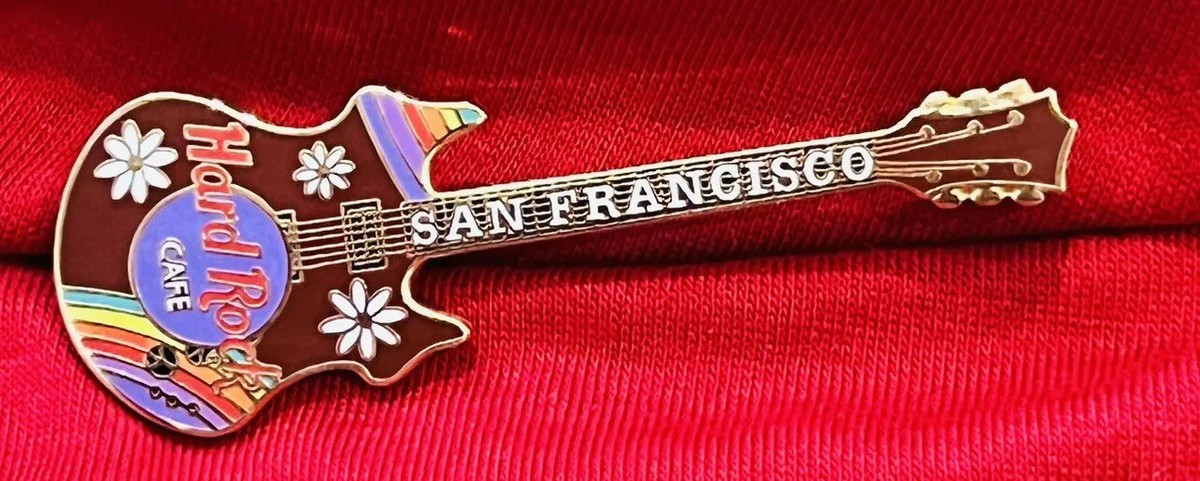 ハードロックカフェ Rainbow Guitar Pin Tokyo ピン Japanese Season