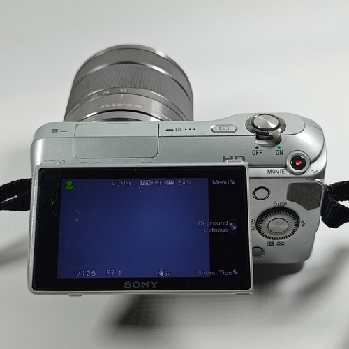 Sony Alpha NEX-3 14.2MP Digital Mirrorless Camera, Sony 18-55mm Lens, Flash Etc. - Picture 11 of 22