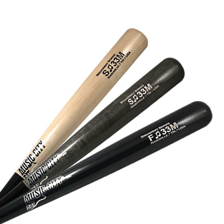 *Old Hickory Bat Company* *Music City Bat Label* HARD MAPLE WOOD Baseball Bats