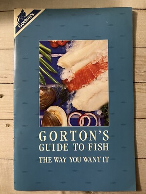 Gorton's Guide To Fish The Way You Want It 1987 Recipe Booklet Vintage