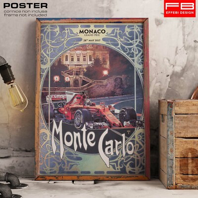 Monaco Grand Prx Race~ Vntage Automoble Ad Postcard | Zazzle | Grande prêmo de mônaco