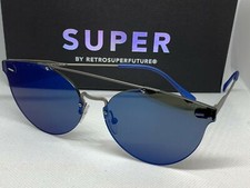 RetroSuperFuture Tuttolente Giaguaro Blue Sunglasses GBQ size 53 NIB