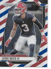 2024 Prizm Football Prizms Red White & Blue Jessie Bates III Falcons