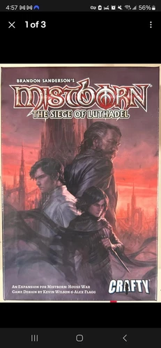 Brandon Sanderson's Mistborn: The Siege of Luthadel Expansion - New and Sealed