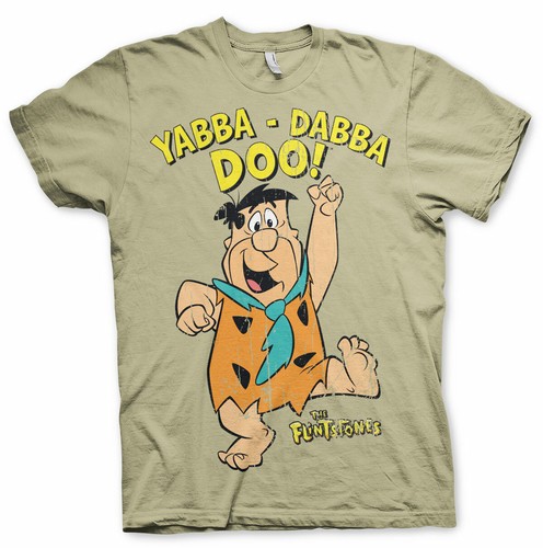 Officially Licensed The Flintstones - Yabba-Dabba-Doo Men'S T-Shirt S-5XL Sizes - Picture 22 of 22