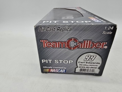 Team Caliber Pit stop 2006 Carl Edwards #99 Office Dep 1/24 Scale Diecast Nascar - Picture 3 of 12