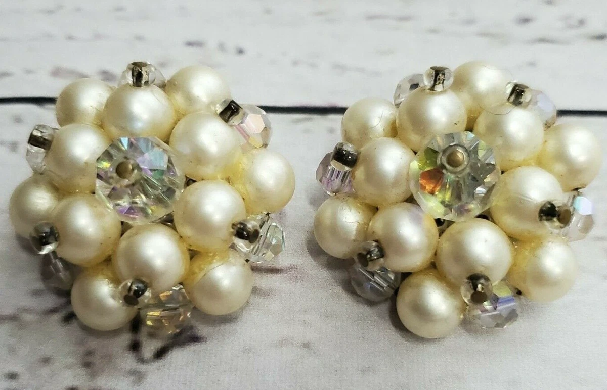 Pearl and diamond costume jewelry Clearance