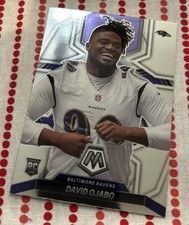 2022 Panini Mosaic David Ojabo Base Rookie RC #387 Baltimore Ravens
