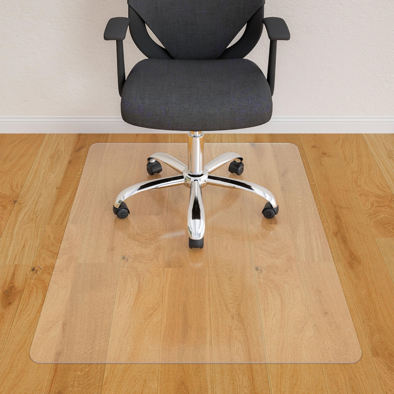 Office Chair Mat for Hardwood Floor 55”x 35” Clear Floor Protector Mat for Of...