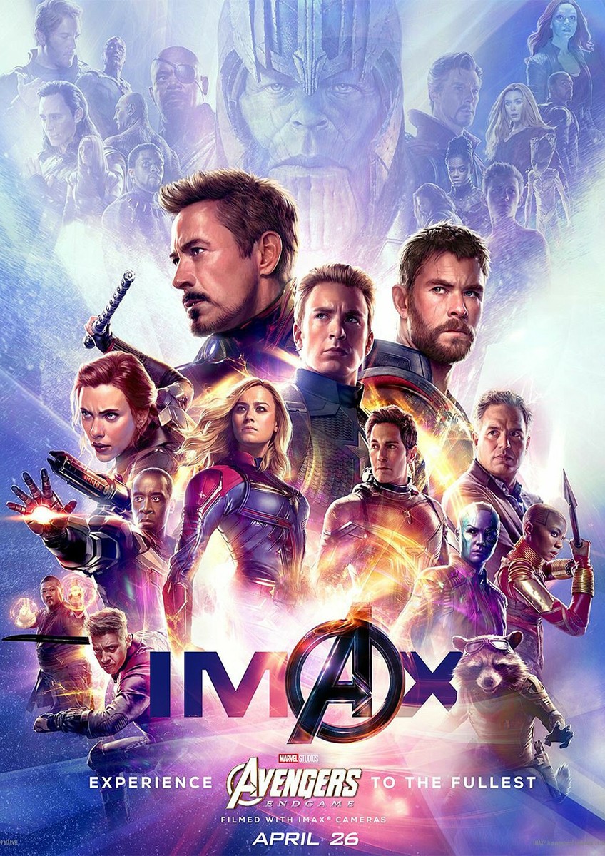 Avengers Endgame Marvel Movie Posters A4 HD Prints Art Promo IMAX