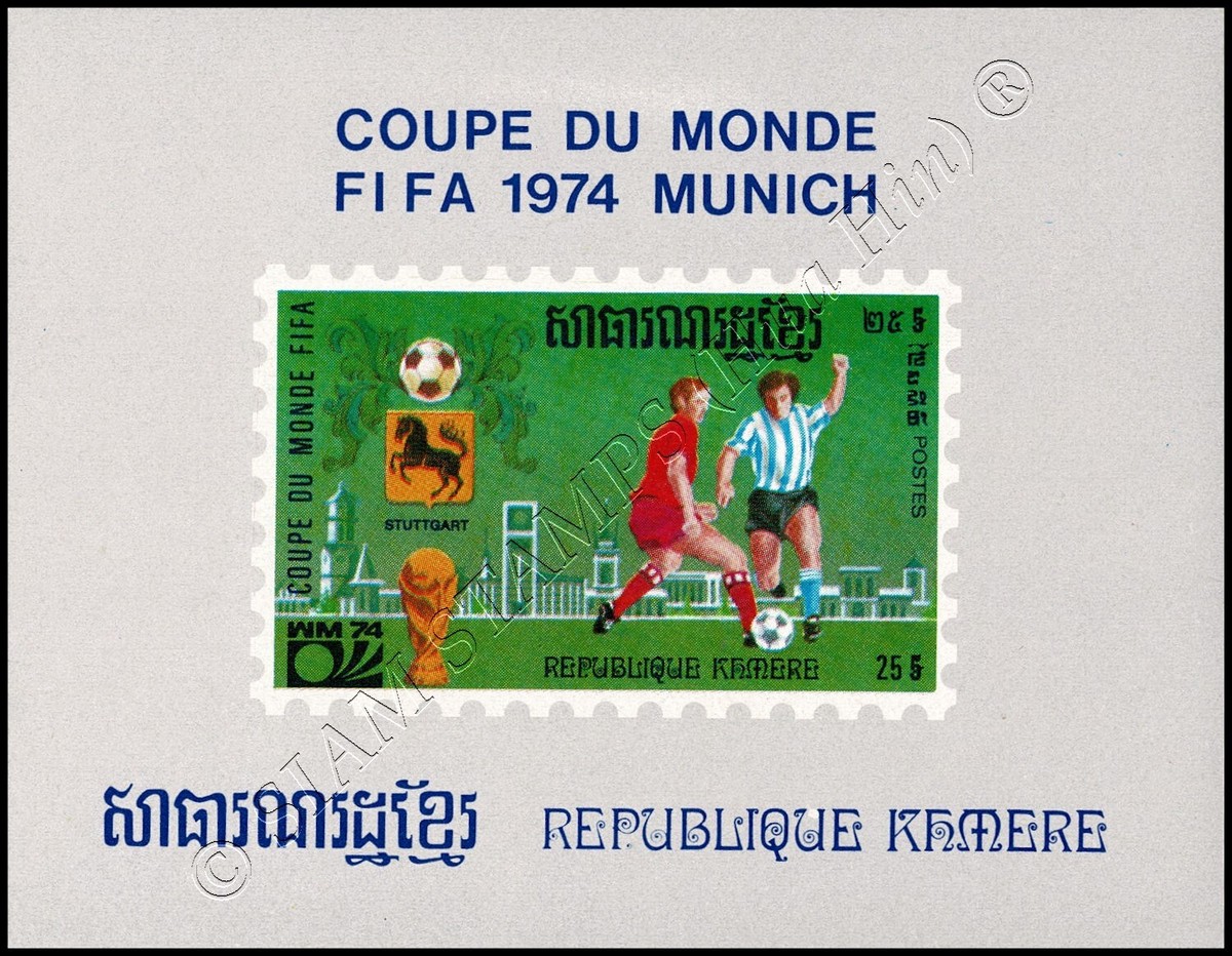 Soccer World Cup, Germany (1974) (III): Venues (85A-93A