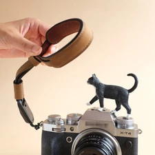 Cowhide Camera Wrist Strap With Quick Release Buckle Fit For Sony Nikon Fujifilm