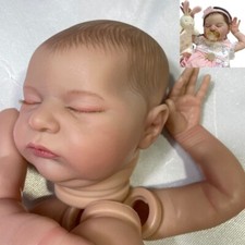Kit de muñeca Laura Reborn de 20 pulgadas pintada sin montar piezas de cuerpo de vinilo niños hágalo usted mismo regalo