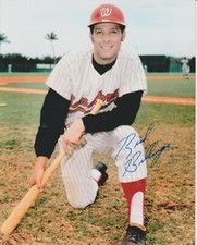 DICK BILLINGS HAND SIGNED AUTOGRAPH 8X10 PHOTO COA AUTO TEXAS RANGERS RICH