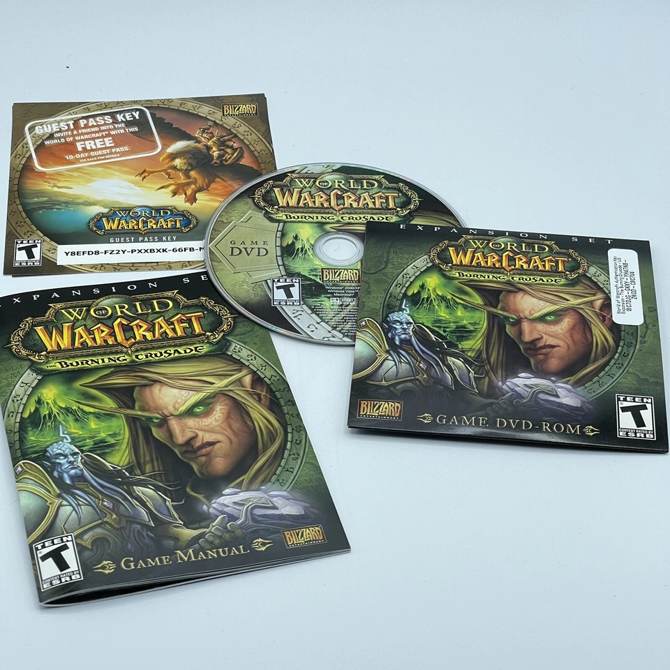 World of Warcraft Expansions Sets | Burning Crusade PC / Mac 2004 | 2006 - Image 4 of 4