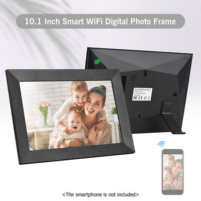 Andoer 10.1 Inch Smart WiFi Photo Frame Digital Picture Frame Touch-screen Y4V9
