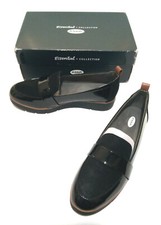 Dr. Scholl's Shoes Women's Webster Loafer, Size 6.5, Black Patent/Microfiber