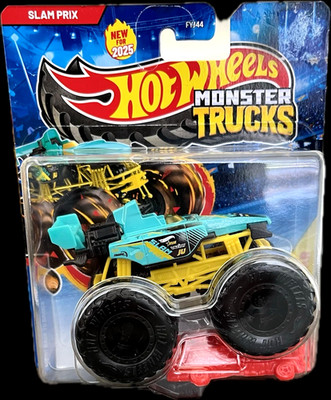 Hot Wheels Monster Trucks Slam Prix New For 2025 HWMT Back To Basics #4/5