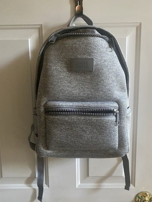 Dagne Dover Dakota Neoprene Backpack Medium M Heather Gray VEGAN