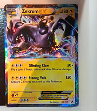 The Pokémon Company Zekrom EX 51/99 Next Destinies Ultra Rare Holo 180 HP