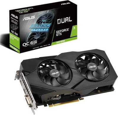 ASUS GeForce GTX 1660 Super Overclocked 6GB Dual-Fan Evo Edition Graphics Card