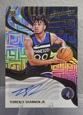 Terrence Shannon Jr Auto Rc Panini Revolution Levels 25 Rs-rrc Terrence Shannon Jr Auto Rc Panini Revolution Levels 25 Rs-rrc