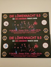 2 Karten U. Lindenberg Cover Band in der Aula CBG in Dülmen/