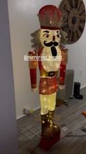 Indoor/Outdoor Christmas Nutcracker Decoration with LED Lights 5ft Tall