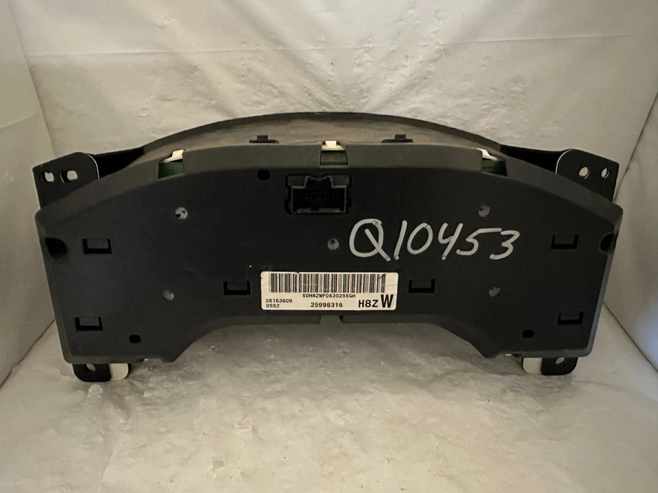 速度表集群 2008 - 10 雪佛兰 Express & GMC Savana VAN 149,967 英里气体 — 第 2/4 张图片