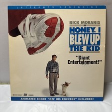 Honey, I Blew Up the Kid 1992 LASERDISC Rick Moranis,gr
