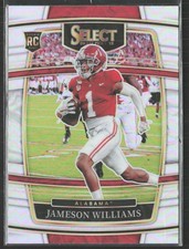 2022 Panini Select Draft #52 Jameson Williams Silver Alabama Crimson Tide (JT)